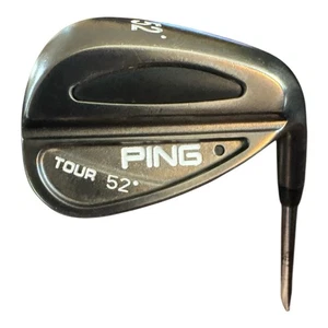 "Cuña Ping Tour punto negro 52° eje de acero diestro ~ 35,5""" - Imagen 1 de 6