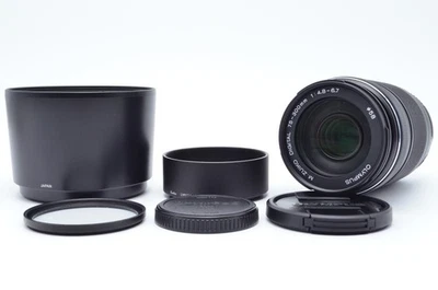【MINT】Olympus 75-300mm f/4.8-6.7 II ED MSC Lens w/Metal Hood from Japan - Image 1 of 4