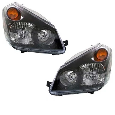 Para 04-09 Quest Van Faro Halógeno Faro Faro Luz Lámpara con Bombilla JUEGO DE PARES Foto 1 de 4