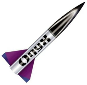 LOC Precision Flying Model Rocket Kit 3.1" Onyx LOC PK-12 - Picture 1 of 1
