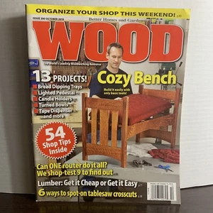 Wood Magazine October 2010 Cozy Bench Easy Build + 13 Projects! - Picture 1 of 4