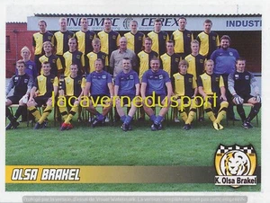 490 EQUIPE TEAM OLSA BRAKEL STICKER PANINI FOOTBALL BELGIQUE 2010 2011 - Picture 1 of 1
