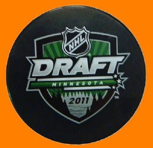 Disco de recuerdo Sher-wood Minnesota Wild 2011 NHL Draft Event William Karlsson #3L Foto 1 de 1