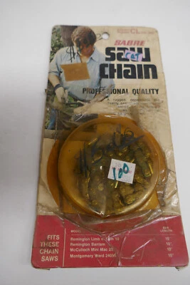Cadena de motosierra Sabre 8 pulgadas barra Remmington extremidad y moldura modelo antiguo Foto 1 de 3