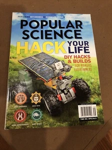 POPULAR SCIENCE Magazine HACK YOUR LIFE DIY HACKS & BUILDS DRONES ROBOTICS 2016 - Picture 1 of 6