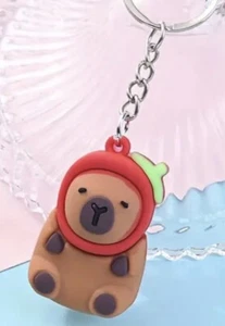 Kawaii Capybara Keychain Cute Doll Bag Pendant New Key Chain. - Picture 1 of 1