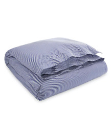 Ralph Lauren Organic Shirting Stripe Duvet Cover, Twin, 100% Cotton