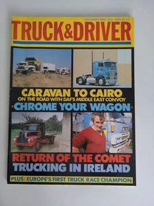 Truck & Driver December 1985, Hino, Daf, Leyland Cabriolet, Volvo Fl7 Test - Picture 1 of 11