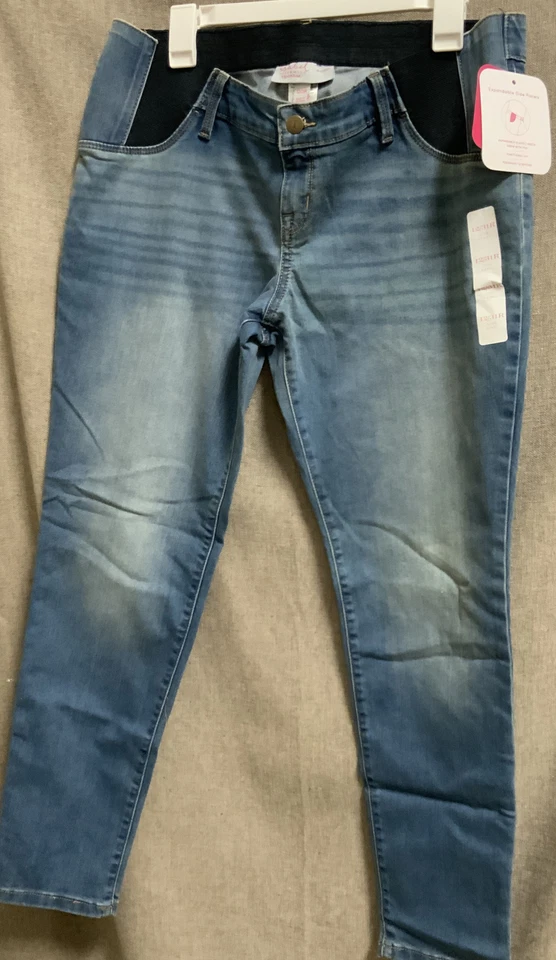 Women's Maternity Inset Panel Jeggings - Isabel Maternity by Ingrid & Isabel Med