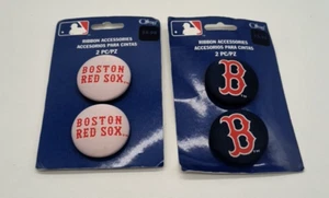 Boston Red Sox Ribbon Accessories Lot of 2 - Picture 1 of 4