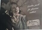 1944 La Tausca pearl necklace earrings vintage jewelry ad