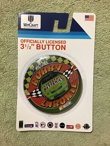 1995 BOBBY LABONTE #18 Interstate Wincraft 3 1/2 Inch Button Pin NEW / Unused - Picture 1 of 2