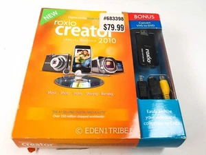 Roxio Creator 2010 Special Edition Converter VHS to DVD - Picture 1 of 7
