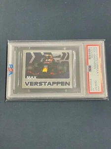 2020 Topps F1 Max Verstappen STICKERS #49 PSA 10 - Picture 1 of 2