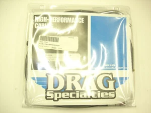 Harley DAVIDSON DRAG SPECIALTIES 0651-0238 Black Vinyl Idle Cable NEW - Picture 1 of 6