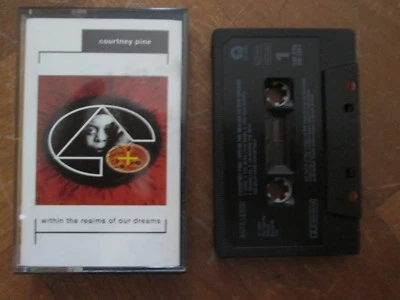 Courtney Pine ‎– Within The Realms Of Our Dreams -  UK Cassette 1st Press 1991 - Image 1 of 4