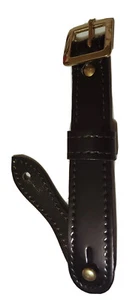 Bleiriemen 7 Zoll Leder Messing Schnalle Schiebe Dee für Schultergurt Gürtel Rig - Bild 1 von 7