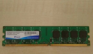 RAM SDRAM 1gb DDR2 800MHz 1GX16  ADATA AD280001GOU (ADQVE1A16) U-Dimm - Foto 1 di 3