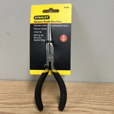 Alicate nariz aguja Stanley 5" 84-096 Foto 1 de 4