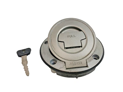 Yamaha R1 R6 R6S FZ6R FZ6 FZ1 FJR1300 OEM Fuel Gas Tank Cap W/ Key - Image 1 of 4