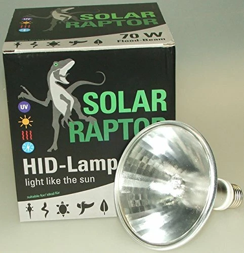 solar Raptor Alu 70 watt Flood Uv-beleuchtung