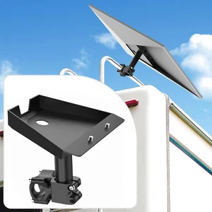 RV Ladder Mount For Starlink Gen 3 Camper Roof Rack V3 Dish Pole Mount Set Black - Picture 1 of 11