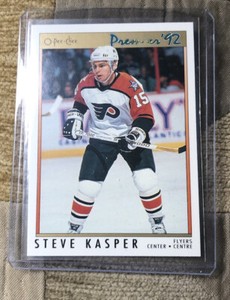1992 o-pee-chee premier hockey #85 steve kasper