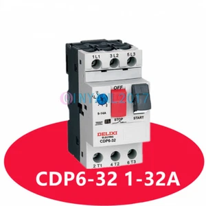 1PCS Delixi CDP6-32 CDP632 Motor Circuit Breaker NEW - Picture 1 of 5