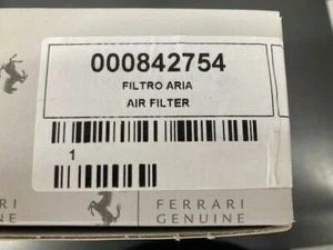 Genuine Ferrari AIR FILTER (F12/812) - Picture 1 of 2