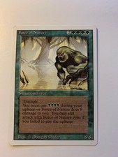 Revised Force of Nature Magic the Gathering MTG SP/LP