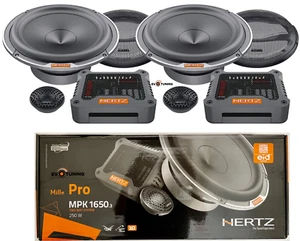 Hertz Mpk 1650.3 Mil Pro Set Arcas Altavoces 2 Vías Woofer + Tweeter 250W - Imagen 1 de 19