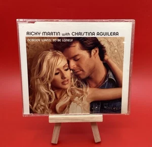 Nobody Wants to Be Lonely by Ricky Martin With Christina Aguilera (CD Single) - Picture 1 of 4