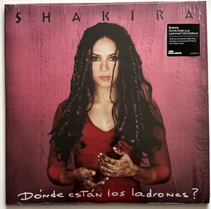 SHAKIRA - Donde Estan Los Ladrones 2xLP Red/Pink Vinyl Ltd.Numbered Ed. Like New - Imagen 1 de 6