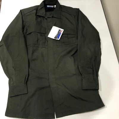 Blauer Olive 绿色 BDU 长袖战术衬衫中号高 — 第 1/3 张图片