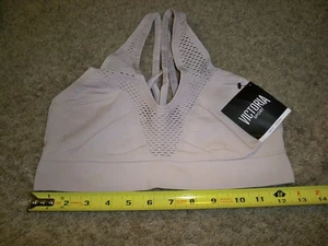 REGGISENO SPORTIVO VICTORIAS SECRET SPORT COLORATO PRUGNA SFODERATO MESH LARGE NUOVO - Foto 1 di 2