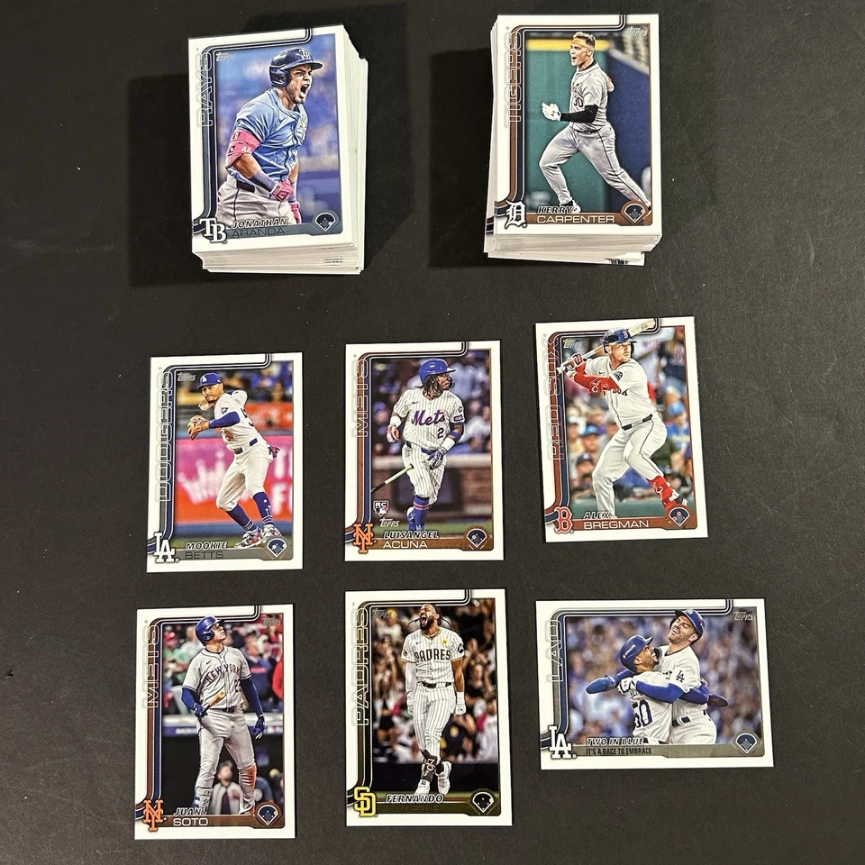 Базовый набор карт 2025 Topps серия 2 #500-700 - НА ВЫБОР! Бейсбол MLB - Изображение 1 из 1