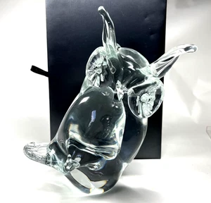 Vintage SIGNED Licio Zanetti Murano Glass Italy Owl on a Branch 7.5" Heavy 4.2# - Picture 1 of 21