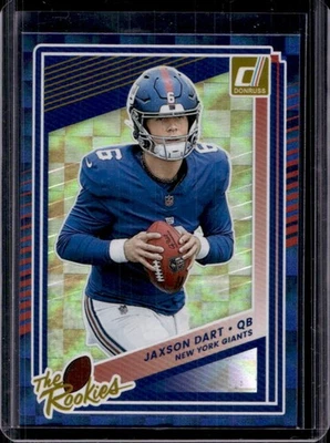 2025 Donruss Jaxson Dart The Rookies Rookie RC #2 Giants - Image 1 of 2