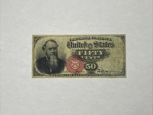 4th Issue 50 Cent Fractional Currency XF - Picture 1 of 2