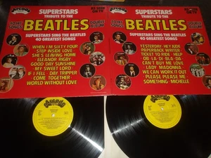 ADE P21 - 2LP SET = SUPERSTARS TRIBUTE TO THE = BEATLES 40 SONGS VARIOUS - Foto 1 di 4
