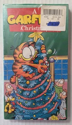 A Garfield Christmas VHS 1991 New Sealed — 第 1/4 张图片