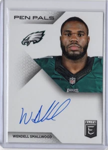 WENDELL SMALLWOOD NFL 2016 Panini Donruss Elite Pen Pals RC Auto #PP-WS Card - Picture 1 of 2