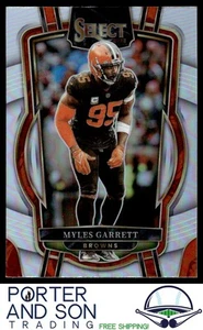 Myles Garrett 2022 Panini Select Silver Prizm Club Level #278 Cleveland Browns - Picture 1 of 2