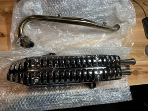 Silenciador SP Takegawa Scrambler para Monkey 125 JB02 JB03 Buen Estado - Imagen 1 de 6
