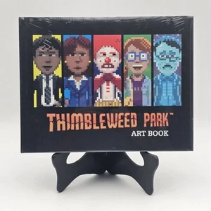 Thimbleweed Park Hardcover Kunstbuch + Schutzumschlag offiziell VERSIEGELT Fangamer selten - Bild 1 von 8