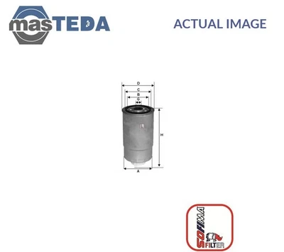 S 4H2O NR ENGINE FUEL FILTER SOFIMA FOR ALFA ROMEO 156,147,166,GT 1.9L,2.4L - Image 1 of 4