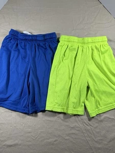 Mixed Lot Of 2 BCG Boys Shorts (10-12) Yellow And Blue. - Picture 1 of 9