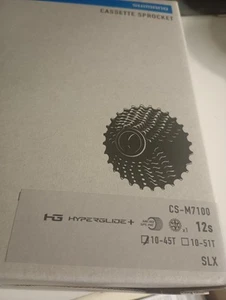 Cassetta MTB 12 Vel Per Corpetto Microspline 12 Vel 10-45 Shimano Slx Cs-m7100 - Foto 1 di 12