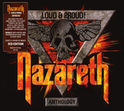 Nazareth ~ Loud & Proud: Anthology 3CD 2018 BMG Germany  •• NEW •• - Imagem 1 de 4