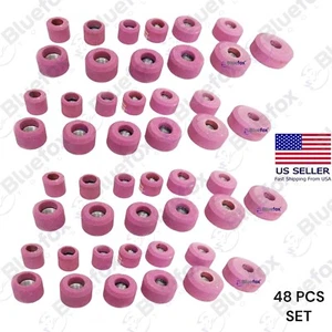 Nuevo juego de 48 piedras de pulido de asiento de válvula para soporte Sioux 11/16 rosca EE. UU. - Imagen 1 de 2